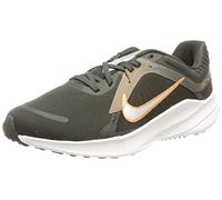 NIKE Quest 5, Sneaker Donna, Dk Smoke Grey/Metallic Silver-Olive Grey, 38 EU