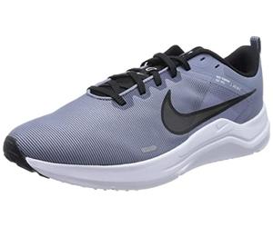 Nike DD9293-401 Nike Downshifter 12 Uomo, Ashen Slate/Black-Cobalt Bliss-White EU 45