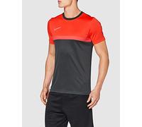 Nike DF Academy PRO, T-Shirt Uomo, Anthracite/Bright Crimson/Whit, XL