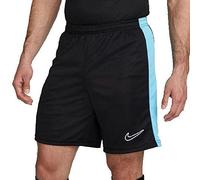 Nike DF Acd23 Pantaloncini K Br T-Shirt, Nero/Indaco Haze/Baltic Blue, M Uomo