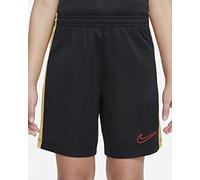 Nike DF Acd23 Pantaloncini, Nero/Wheat Gold/University Re, 140-152 Unisex-Bambini