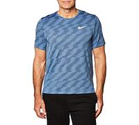 Nike DF Miler SS FF Jac T-Shirt Deep Ocean/Royal Pulse/Reflect L