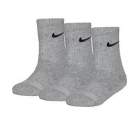 NIKE Df Performance Basic Crew Calzini per bambino Dk Grey Heather 4/5 anni