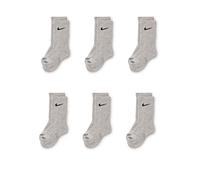 Nike Df Performance Basic Crew Calzini per bambino Dk Grey Heather 5/7 anni
