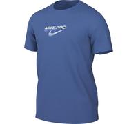 Nike DF PRO Training T-Shirt, Comet Blue, L Uomo