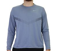 Nike DF Rdvn RIS 365 Fls - Maglia a Maniche Lunghe da Uomo, con Logo Ashen Slate/Reflective Silv, XL