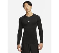 Nike DF Tight Top Maglia Lunga Black/White XL