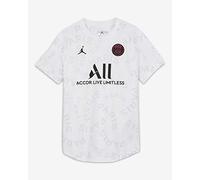 Nike DH1308-101 PSG W NK Dry Top SS PM T-Shirt Donna White/White/White/(Black) (Full spon-Home) S