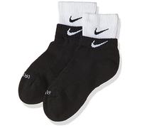 NIKE DH4058-011 Everyday Plus Cushioned Calzini BLACK/WHITE/BLACK L