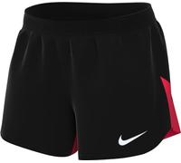 NIKE DH9252-013 W NK DF ACDPR Short K Pantaloni Sportivi Donna Black/Bright Crimson/White S