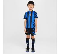 Divisa Da Calcio Replica In 3 Pezzi Nike Inter 2024/25 Stadium Per Bambino/A - Home, Lyon Blue/Black/Lyon Blue/White, FN9227-440, S