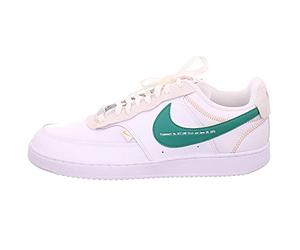 Nike DJ2001-100 Court Vision Low Premium Uomo, White/Green Noise-Summit White-Sail EU 42