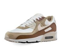 Nike DM0029-109 Air Max 90 Uomo, Summit White/Black-Khaki-LT Orewood BRN EU 47