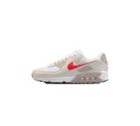 Nike DM0029-113 Air Max 90 Uomo, White/University Red-College Grey EU 42