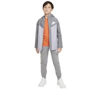 Nike DM8128-084 B NSW SF WR Giacca Bambino SMOKE GREY/LT STEEL GREY/WHITE Taglia S