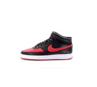 NIKE Court Vision Mid, Scarpe Uomo, Multicolore (Black University Red White), 45 EU