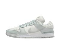Nike Donna Dunk Low, Bianco Vela Argento Chiaro, 8