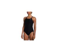 Costume intero Nike Swim Performance Good Racerback nero puro donna - 32