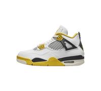Nike Donna WMNS Air Jordan 4 Retro Running, BIANCO/LATTE DI COCCO - ZOLFO VIVID, 9 UK (11.5 US)