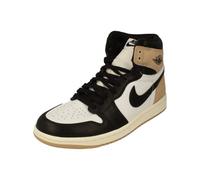 Nike Donne Air Jordan 1 Retro Hi OG Trainers FD2596 Sneakers Scarpe (UK 7 US 9.5 EU 41, Black Legend Mid Brown White 021)