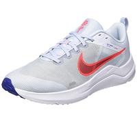 Nike Downshifter 12, Sneaker Uomo, Grigio Football Grey Bright Crimson Concord, 45.5 EU