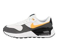NIKE Air Max SYSTM, Sneaker, White/Laser Orange-Iron Grey, 38.5 EU