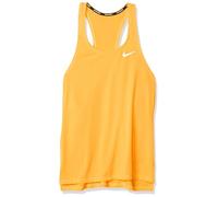 NIKE M NK DF Fast Singlet, T-Shirt Uomo, Laser Arancione/Argento Riflettente, L