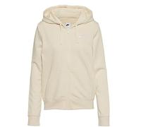 NIKE DQ5471-113 W NSW CLUB FLC FZ HOODIE STD Giacca Donna COCONUT MILK/BLACK M