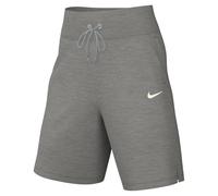Nike DQ5717-063 W NSW PHNX FLC HR Shrt Baller Pantaloncini Donna Dk Grey Heather/Sail Taglia 2XS