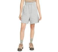 Nike DQ5717-063 W NSW PHNX FLC HR Shrt Baller Pantaloncini Donna Dk Grey Heather/Sail Taglia M