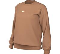 Nike DQ5733-225 W NSW PHNX FLC OS Crew Maglia Lunga Donna Amber Brown/Sail Taglia M-S