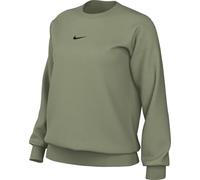 Nike DQ5733-386 W NSW PHNX FLC OS Crew Maglia Lunga Donna Oil Green/Black Taglia M-S