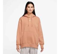 Nike DQ5860-225 W NSW PHNX FLC OS PO Hoodie Maglia Lunga Donna Amber Brown/Sail Taglia XL