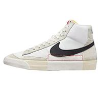 NIKE DQ7673-100 Blazer Mid PRO Club Uomo, White/Black-Light Bone-Summit White EU 39