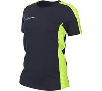 NIKE DR1338-452 W NK DF ACD23 Top SS T-Shirt Donna Obsidian/Volt/White S