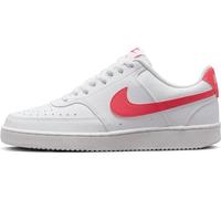 NIKE W Court Vision Lo NN, Sneaker Donna, White/Sea Coral-Volt-Black, 40.5 EU