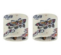 Nike DRI-F Swoosh - Braccialetto classico, 2 pezzi, stampa BN3200-266