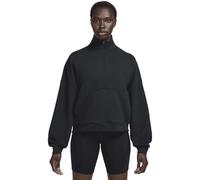 Nike Dri-FIT 1/2-Zip W - felpa - donna L Black woman Modal,Dri-Fit