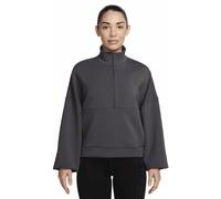 Nike Dri-FIT 1/2-Zip W - felpa - donna XS Dark Grey woman Dri-Fit,Modal,Modal