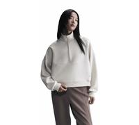 Nike Dri-FIT 1/2-Zip W - felpa - donna XS White woman Dri-Fit,Modal,Modal