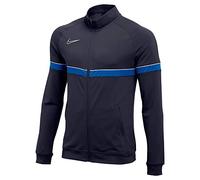 Nike Dri-Fit Academy 21, Giacca Sportiva Uomo, Ossidiana/Bianco/Royal Blu/Bianco, S