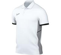 Nike Dri-Fit Academy 25 Polo, White/Black/Wolf Grey/Black, L Uomo