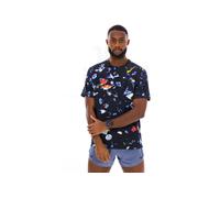 Nike - Dri-Fit ADV Aeroswift AOP S/S - Maglia da corsa S nero