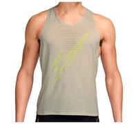 Nike - Dri-Fit ADV Aeroswift GFX Singlet - Maglia da corsa XL beige