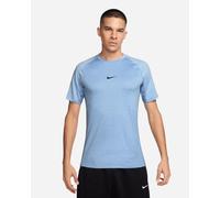 Maglia slim fit a manica corta Nike Pro Breathe - Uomo - Blu L