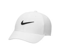 Berretto da tennis Nike Dri-Fit Club Structured Swoosh Cap - Bianco M//L