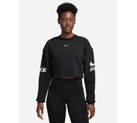 Nike Dri Fit Crew Nk Pro Grx W - Felpa Training - Donna - Nero XS