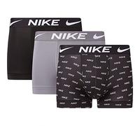 Boxer Nike Trunk Logo nero grigio bianco (3 unità) - M