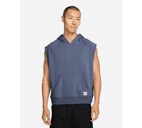Nike Dri Fit Flc Small Logo M - Felpa Training - Uomo - Blu L