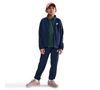 Tuta per ragazzi Nike Kids Dri-Fit Poly Knit Full Zip - midnight navy/midnight navy/white - Blu (M)